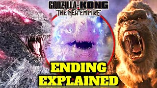 Godzilla x Kong The New Empire  Ending Explained Where Does The Monsterverse Go From Here [upl. by Nomar276]