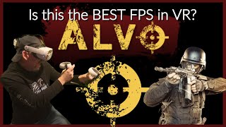 ALVO on Quest 2 Is this the best FPS in VR [upl. by Romano502]