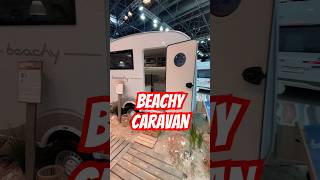 Hobby Beachy 360 compact caravan from fair CaravanSalon [upl. by Asirrac]