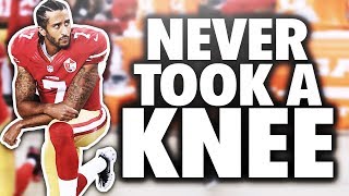 WHAT IF COLIN KAEPERNICK NEVER TOOK A KNEE DURING THE NATIONAL ANTHEM [upl. by Nonaihr]