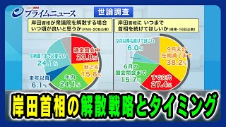 【世論調査では９月？】岸田首相の解散戦略とタイミング 2024524放送＜前編＞ [upl. by Epuladaug]