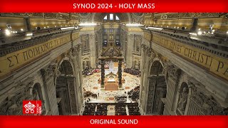 Synod 2024  Holy Mass 30 September 2024 [upl. by Funda180]