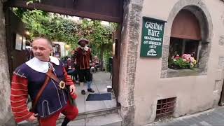 Justus unterwegs in Rothenburg ob der Tauber und Der Meistertrunk Historisches Festspiel YouTubelive [upl. by Peatroy472]