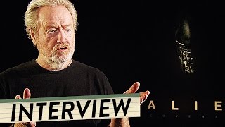 RIDLEY SCOTT Interview zu ALIEN COVENANT [upl. by Allemat]