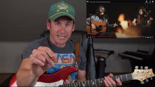 Guitar Teacher REACTS John R Miller  Coming Down Fireside Sessions [upl. by Aznerol]