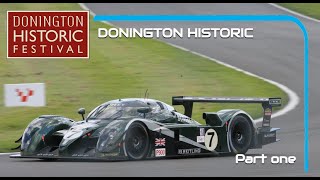 Donington Historic Festival 2024 part one  Club displays amp qualifying [upl. by Eimmelc]