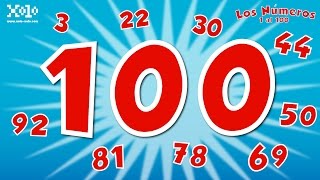 Count to 100  Spanish Numbers  Learn Spanish  Count to 100 song [upl. by Gretal]