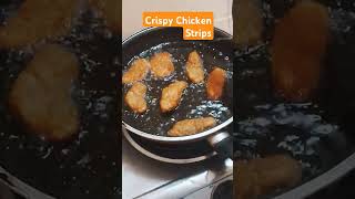 Crispy Chicken Strips Must Trychickenrecipechickenstripsrecipecrispychickenfoodshorteasyrecipe [upl. by Hailahk]