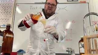 Test for alkenes  SACE Stage 2 Chemistry [upl. by Annadroj]