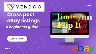 How To Cross Post Listings From eBay To Other Platforms Using Vendoo [upl. by Jewett396]