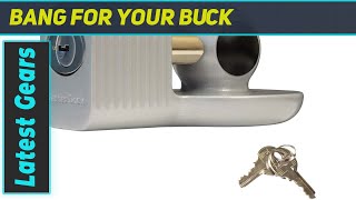 Master Lock 377KA Trailer Hitch Lock Secure Your Trailer with Confidence [upl. by Tubb]