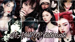 💖🖤SoftAltGrungeMakeup tutorials  TikTok Compilation  Cygrufais Tiktok🖤💖 [upl. by Anyl]