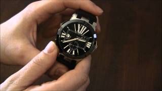 Ulysse Nardin Executive Dual Time Watch Review [upl. by Rodama]