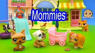 LPS Mommies Series Littlest Pet Shop  Newborn Baby At Park  Part 62 Cookieswirlc Video REUPLOAD [upl. by Phillie]