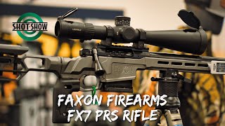 New Complete Faxon FX7 Bolt Action  PRS Production Rifle  SHOT Show 2024 [upl. by Accebber]