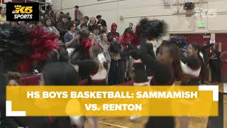 HS Basketball Sammamish vs Renton Boys [upl. by Trina621]