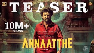 Annaatthe  Official Teaser  Rajinikanth  Sun Pictures  Siva Nayanthara Keerthy Suresh DImman [upl. by Neirb]