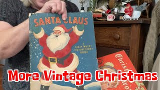 MORE VINTAGE CHRISTMAS  Small Christmas Haul [upl. by Gentes504]