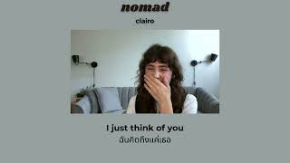 thaisub clairo  nomad แปลไทย [upl. by Nathanial475]