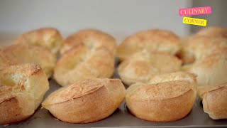 Popovers Recipe ll Easy Popovers Recipe ll Gruyere Popovers [upl. by Ynner]