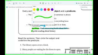 Subject Predicate 6 amp 7 [upl. by Akemit]