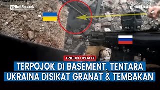 Prajurit Rusia vs Tentara Ukraina Baku Tembak di Sekitar Area Lubang Persembunyian [upl. by Sabu517]