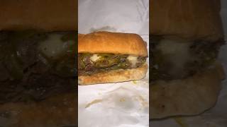 cheesesteak sub hoagie sandwich burger steak steaklovers foodie shorts fyp explore [upl. by Mercado]