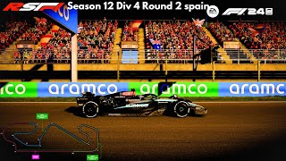 terrible race for me Rsf1 Season 12 Div 4 Round 2 Spain [upl. by Orsino151]