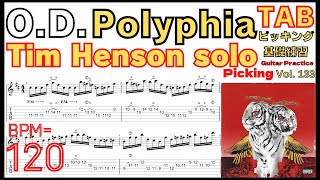 【TAB】Tim Henson OD  Polyphia [upl. by Bannerman]