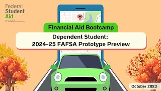 October 2023  Financial Aid Bootcamp Dependent Student 202425 Prototype Preview [upl. by Hu]