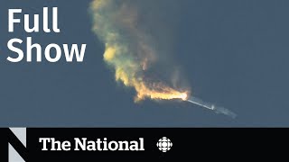 CBC News The National  SpaceX launch 20M heist Viral deep fake [upl. by Clovis193]