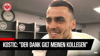 Warum läuft es bei dir derzeit so gut I Filip Kostic schwärmt im ETVInterview vom Team [upl. by Crandell304]