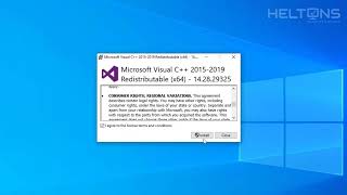 How to Download and Install Visual Studio C 2019 Redistributable for OBS Studio [upl. by Atiral]