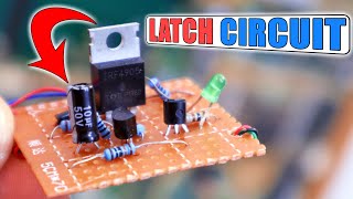 Latch Circuit  Wake up  0 Power Consumption useful circuit [upl. by Flori]