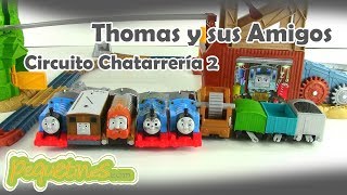 Thomas y sus Amigo Circuito de la Chatarrería 2 en español [upl. by Yeta]