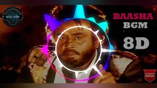 Baasha Remastered BGM  8D Audio  Bass Boosted  Rajinikanth  Deva [upl. by Rotsen]