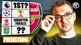 My FINAL Arsenal 2425 Predictions [upl. by Silin]