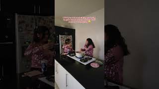 Twins sneaking at night to make a snack 😋🤪😜 bonding parents cooking funtime laughs enjoy [upl. by Ewnihc]