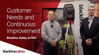 Blackline Safety at FDIC  Customer Needs and Continuous Improvement  Lone Worker Safety [upl. by Lucie]