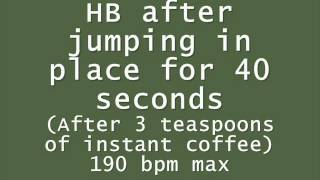 190 bpm after three teaspoons of instant coffee [upl. by Esaele]