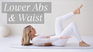 Quick Lower Abs amp Waist Toning Pilates 🤍 Tone your lower belly and waist [upl. by Waechter]