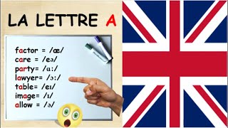 La Voyelle A  Prononciation en Anglais  Les 9 manières de prononcer le A [upl. by Aisset]