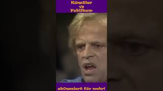 Künstler vs Publikum funny kokoharry shorts art künstlervspublikum reichranicki kinski [upl. by Liag]