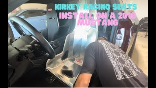 Kirkey racing seats installed in a S550 Kirkey Racing Seats Installation [upl. by Starr]