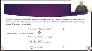 Week 4  Lecture 20  Markov Model [upl. by Fawnia]