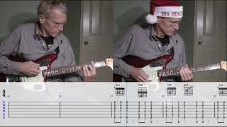 The Ventures  Sleigh Ride  Guitar Cover With Tabs [upl. by Alegnave928]