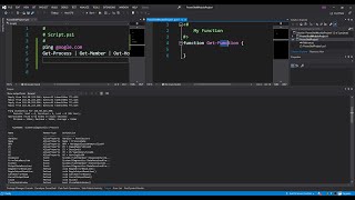 PowerShell Project in Visual Studio 2019  Getting Started [upl. by Nohj]