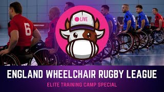 England Wheelchair Rugby League Elite Training Camp [upl. by Kcirddec]