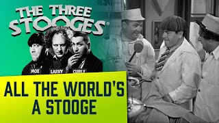 The THREE STOOGES  Ep 55  All The Worlds A Stooge [upl. by Adrial432]