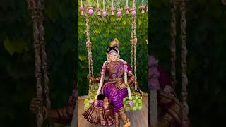 Chellani mallela to Uyyala Katta song vara lakshmi devi meenakshi devi alankarana [upl. by Nyleahcim]